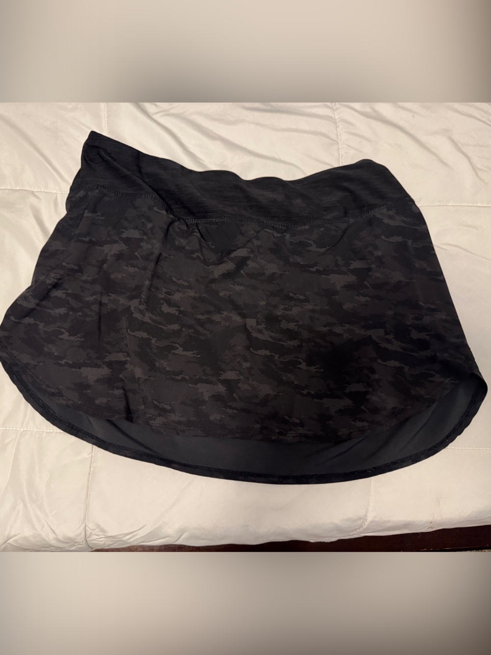 Etonic black and gray Camo Athletic Skirt